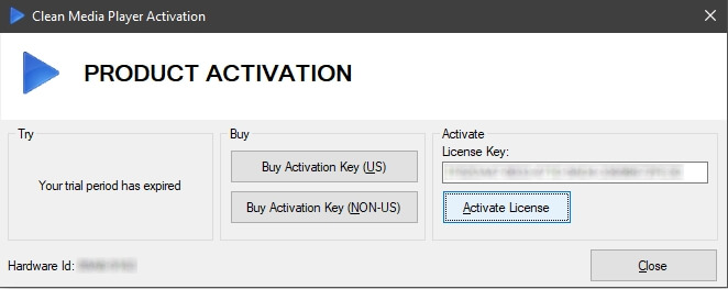 Clean Media Player Activate License Key